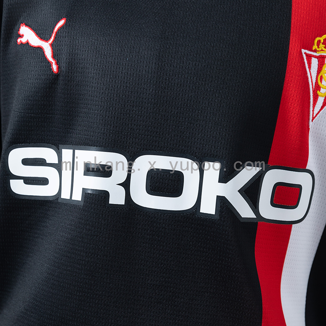 Sporting Gijon 25/26 Away Kids Kit Jersey Size 16-28 9
