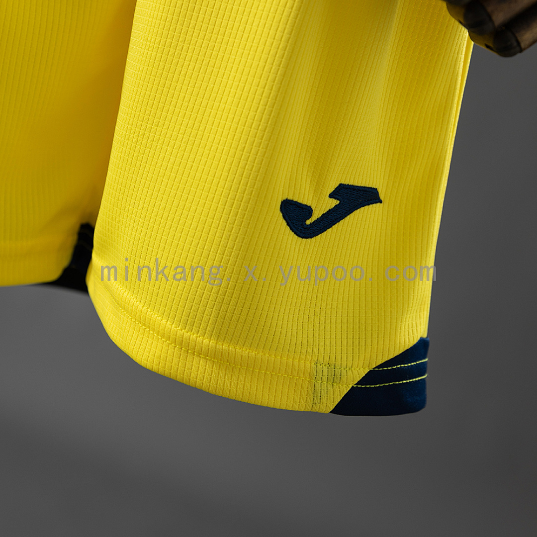 Villarreal 25/26 Home Kids Kit Jersey Size 16-28 5