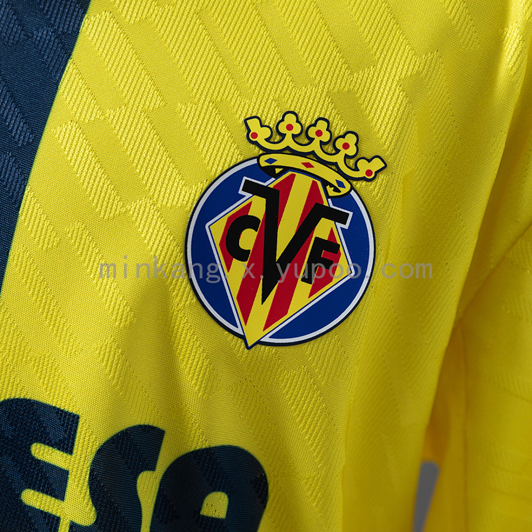 Villarreal 25/26 Home Kids Kit Jersey Size 16-28 8