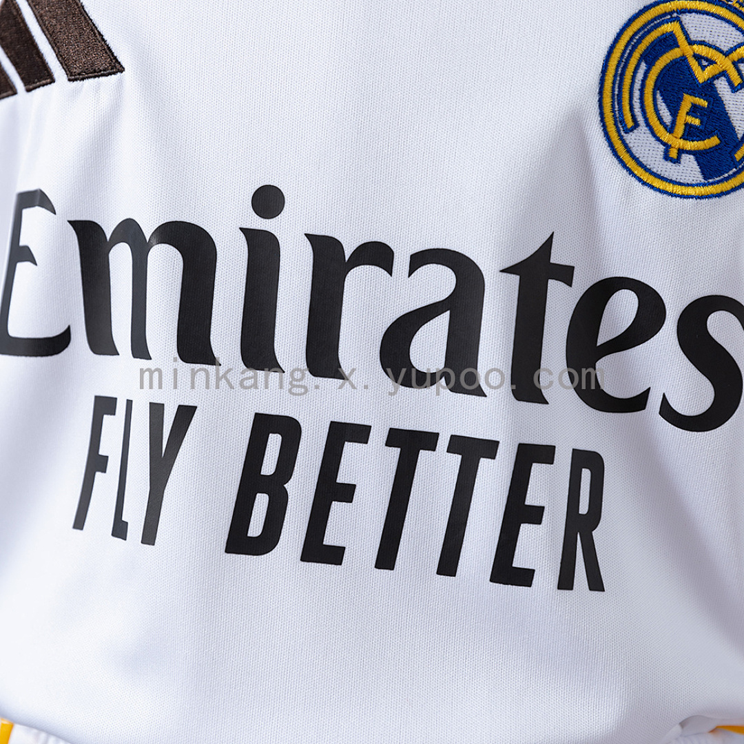 Real Madrid 25/26 Home kids kit Jersey SZIE 16-28 5