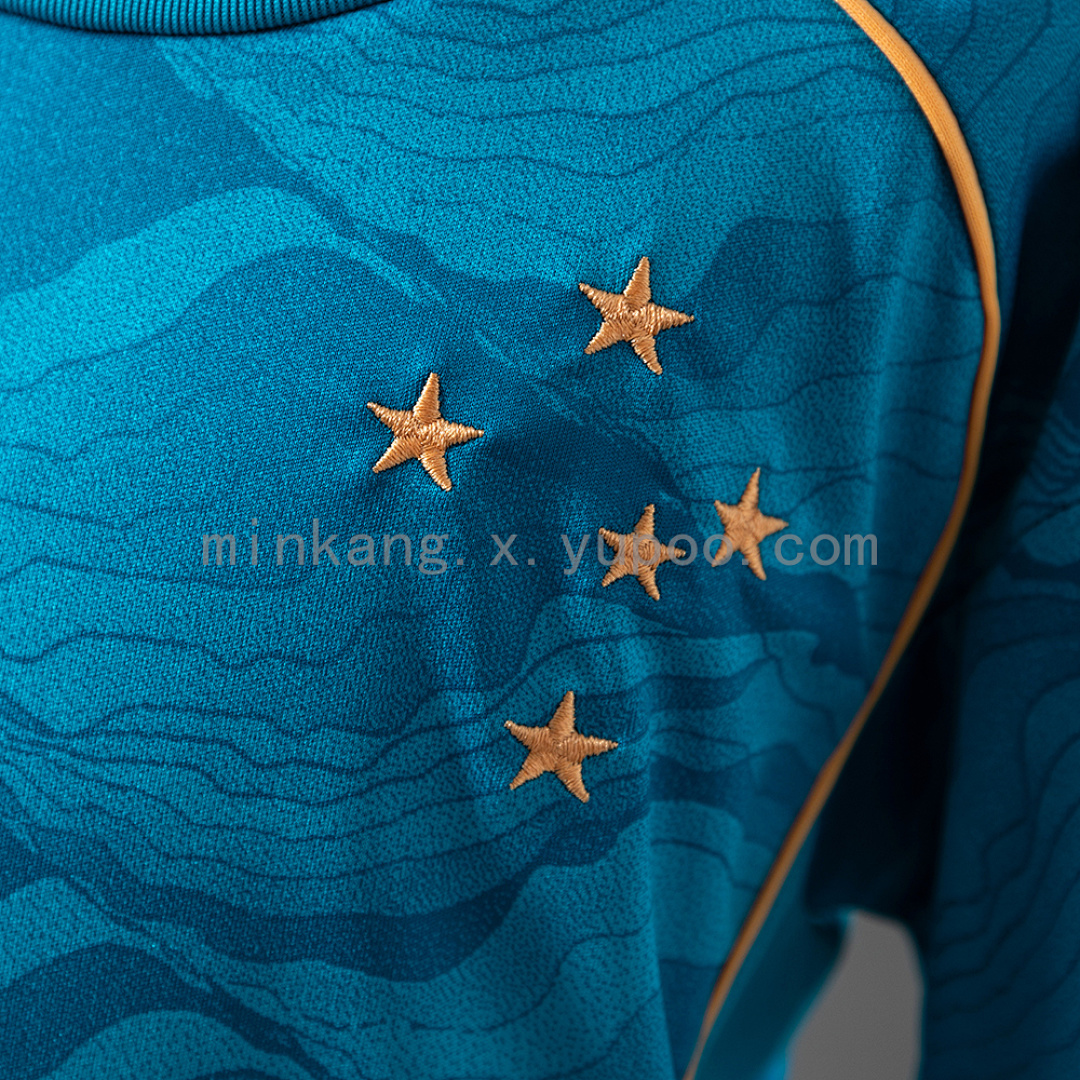 Cruzeiro 25/26 Third Away Kids Kit Jersey Size 16-28 6