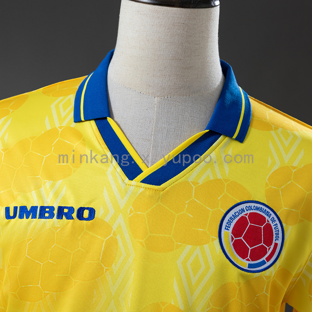 Colombia 1994 Home Retro Jersey S-XXL 5