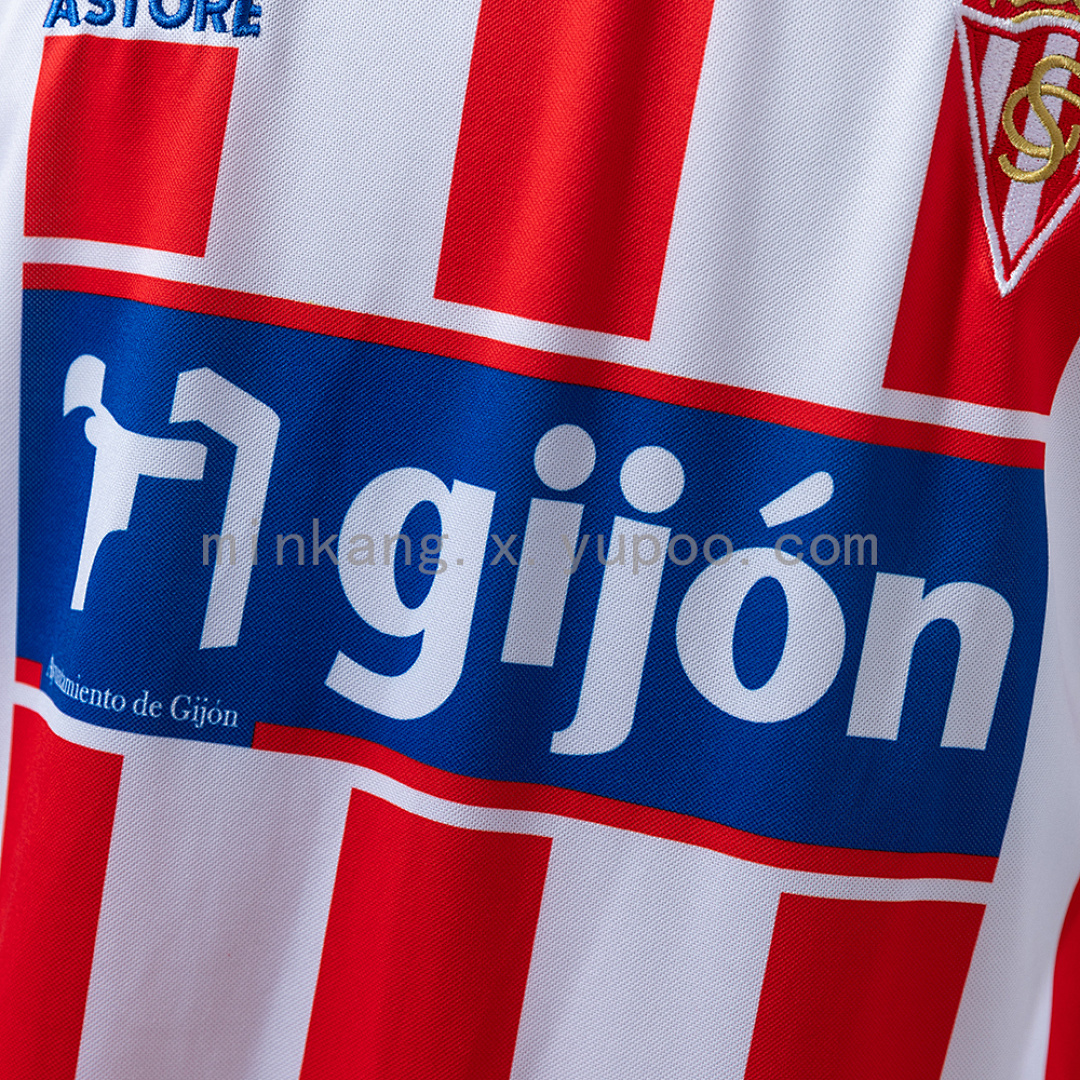 Sporting de Gijon 99/00 Home Retro Jersey S-XXL 5