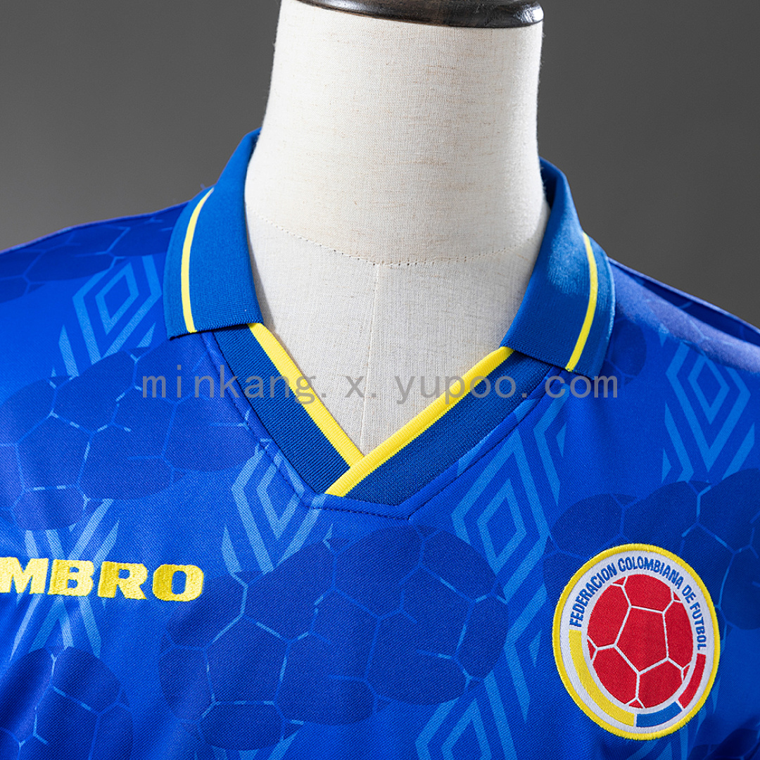 Colombia 1994 Away Retro Jersey S-XXL 7