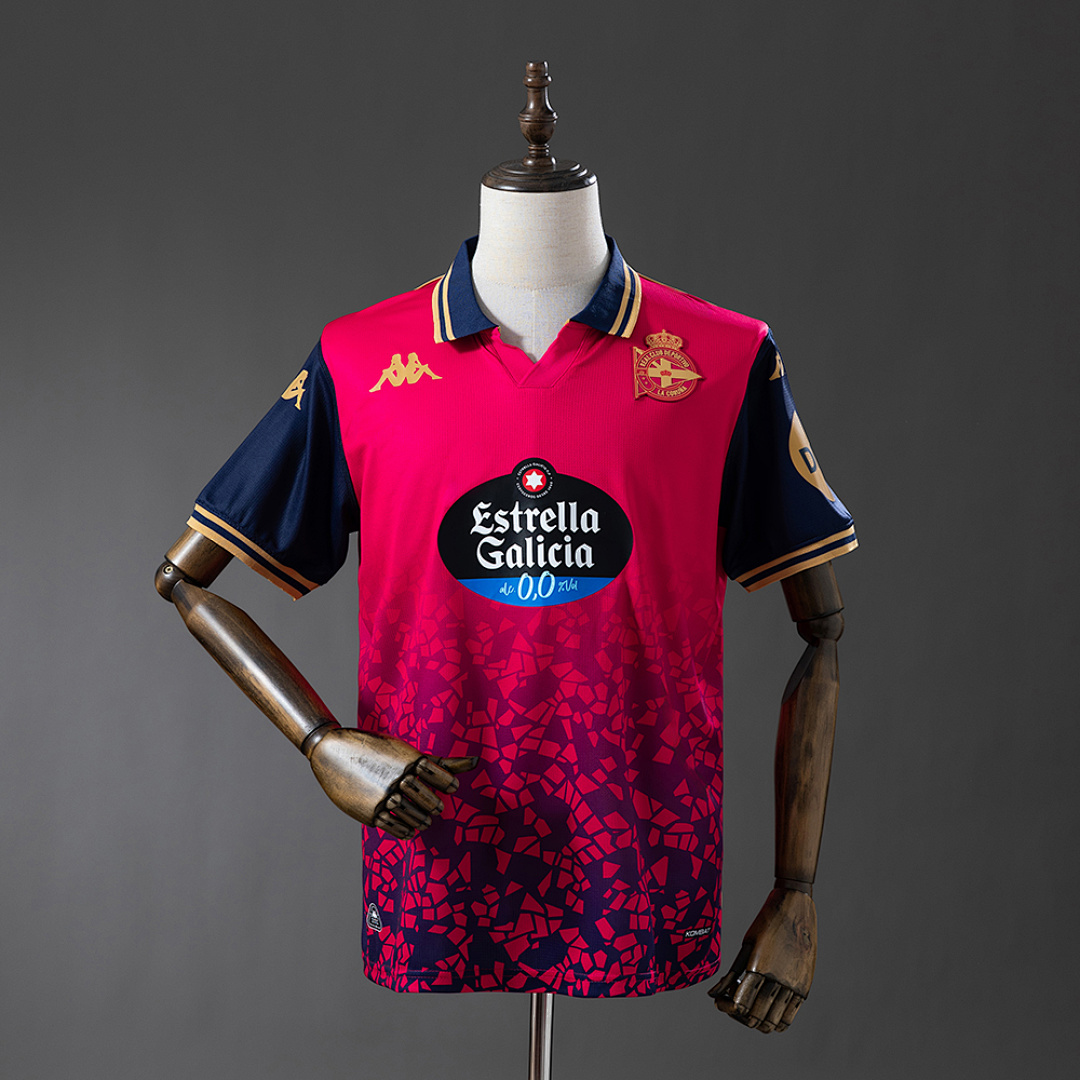 Deportivo La Coruna 25/26 Red Jesery S-4XL 3
