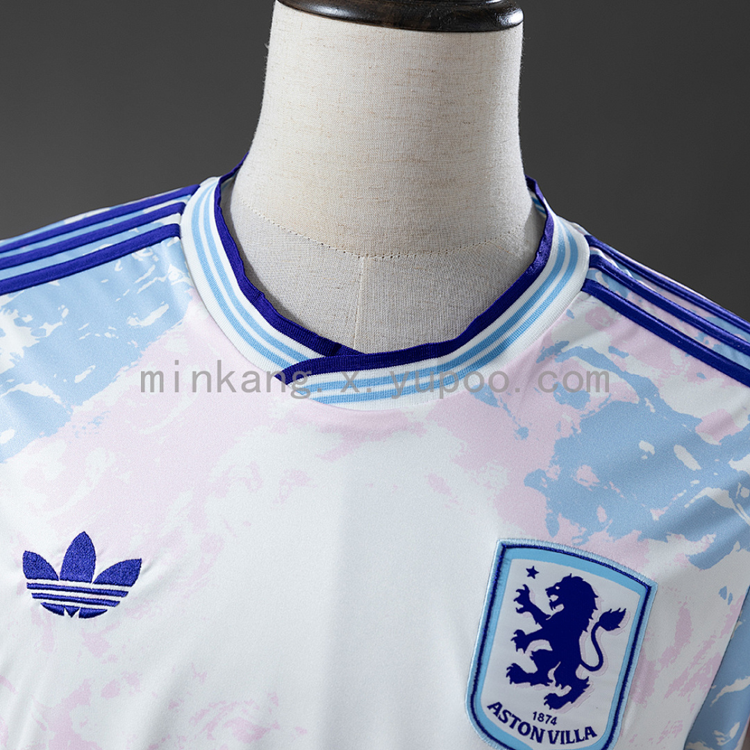 Aston Villa 25/26 Third Away Long-Sleeve Jersey S-4XL 9