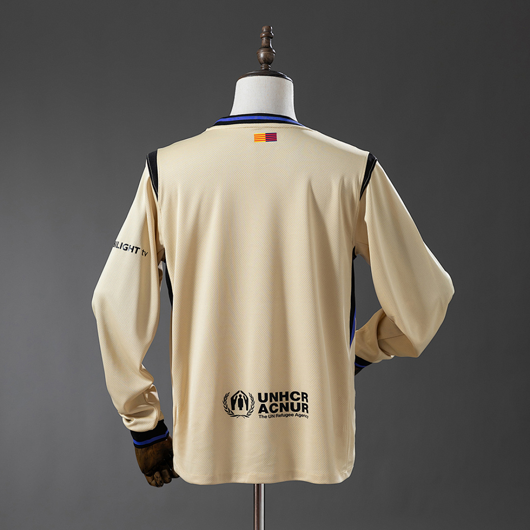 Barcelona 25/26 Away Long-Sleeve Jersey S-4XL 2
