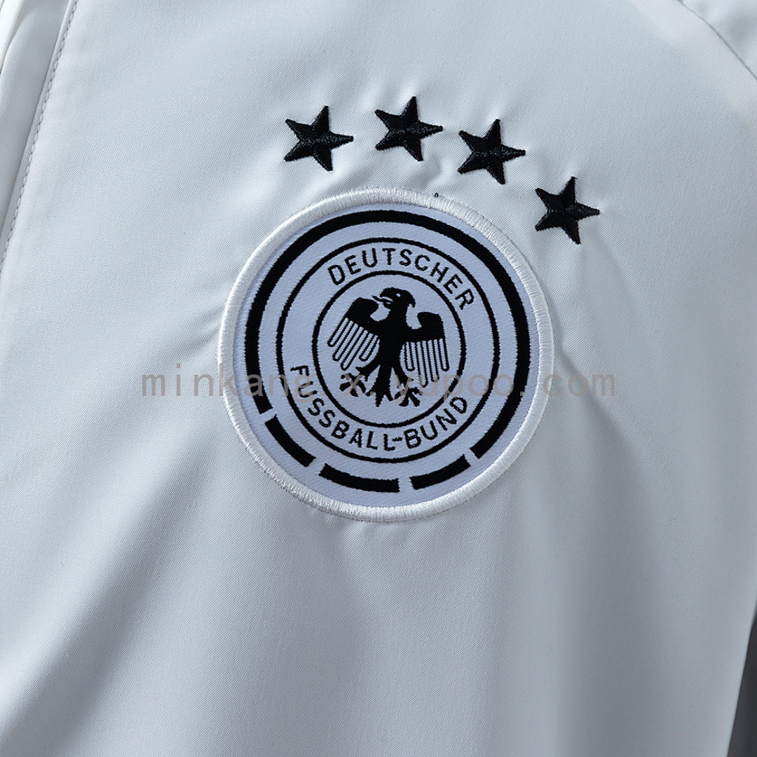 German Reversible Jacket Windbreaker - White & Black S-XXL 10