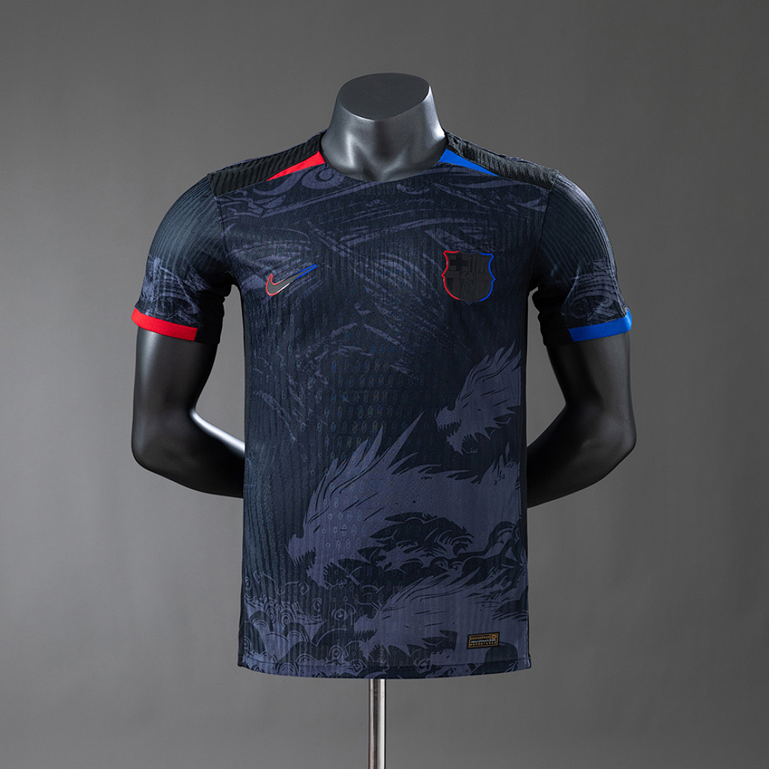 Barcelona 25/26 Special Edition - Black Dragon Player version Jersey S-3XL 3