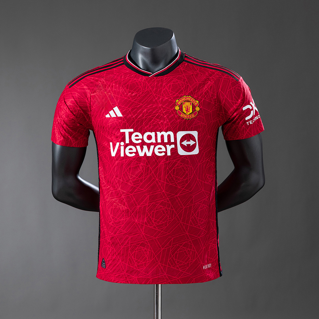 M-U 23/24 Home Retro Player Version Jersey S-3XL 2