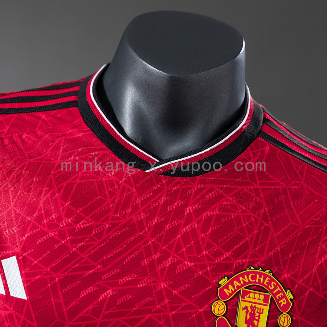 M-U 23/24 Home Retro Player Version Jersey S-3XL 10