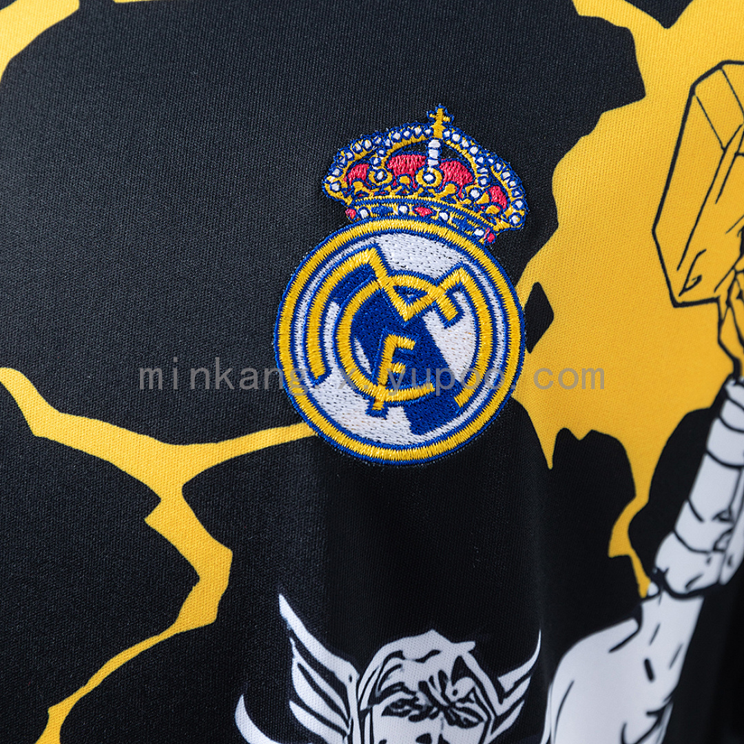 Real Madrid 25/26 Avengers - Pre-Match(Black) Jersey S-4XL 7