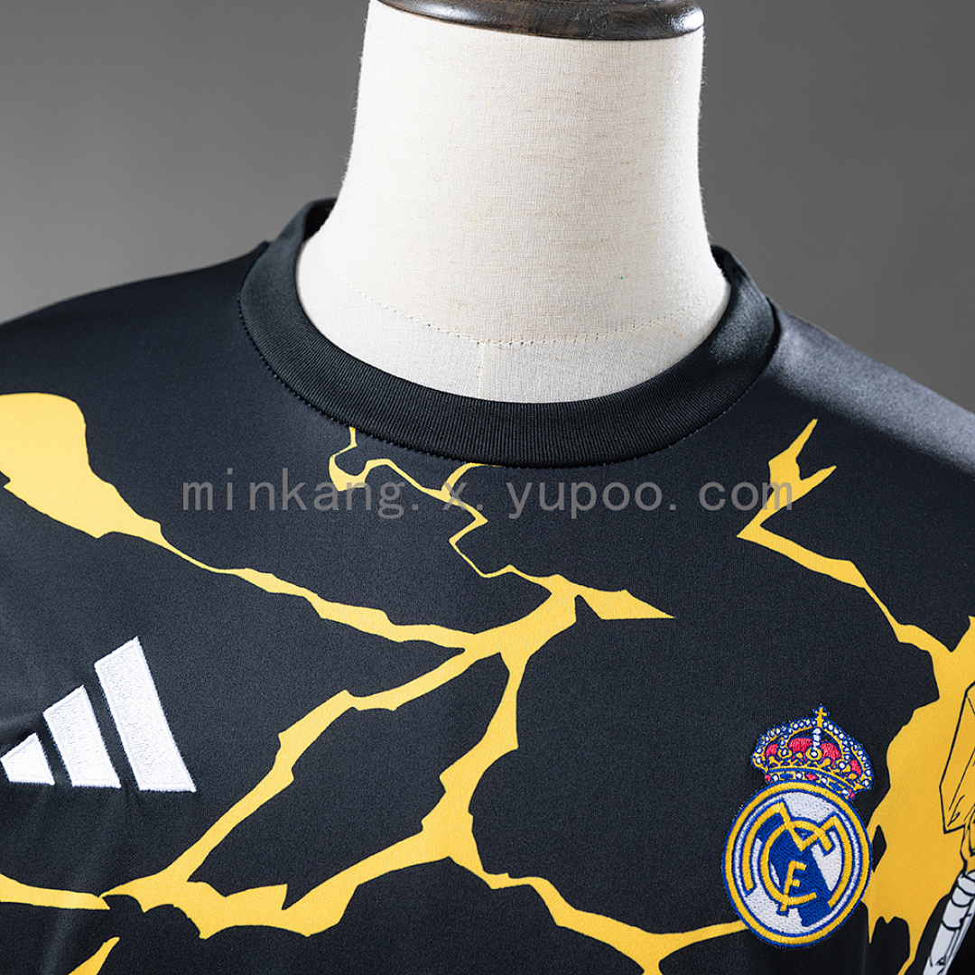 Real Madrid 25/26 Avengers - Pre-Match(Black) Jersey S-4XL 8