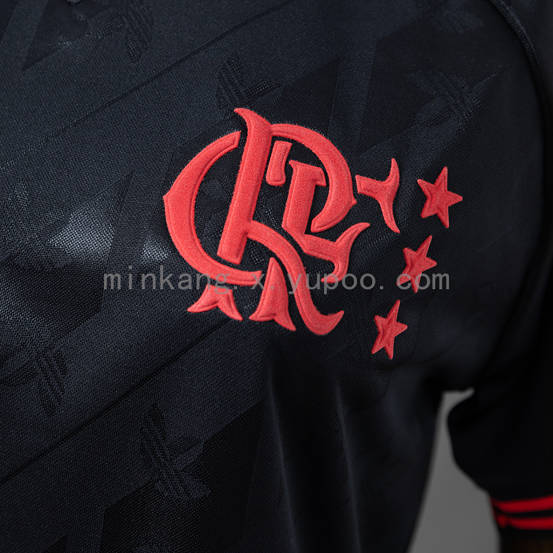 Flamengo 25/26 Lifestyler Retro - Black Women's Jersey S-XXL 6