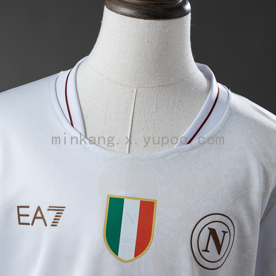 Napoli 25/26 Third Away kids kit Jersey size 16-28 11