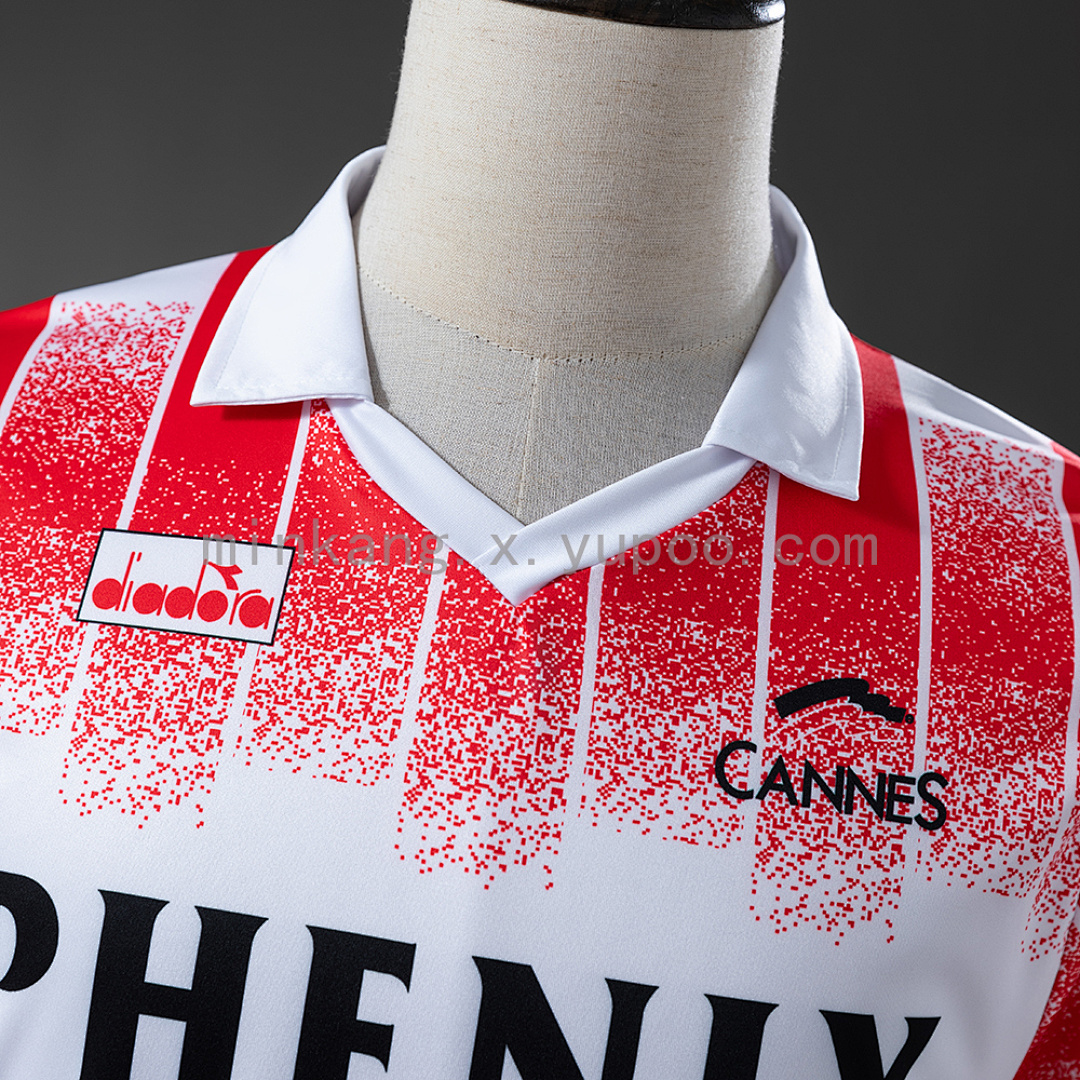 AS Cannes 91/92 Home Retro Jersey S-XXL 8