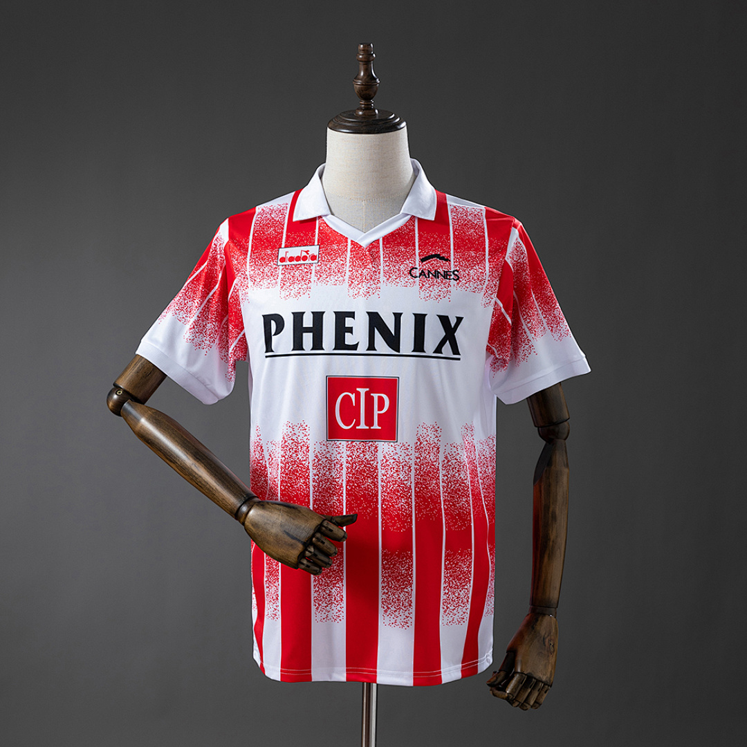 AS Cannes 91/92 Home Retro Jersey S-XXL