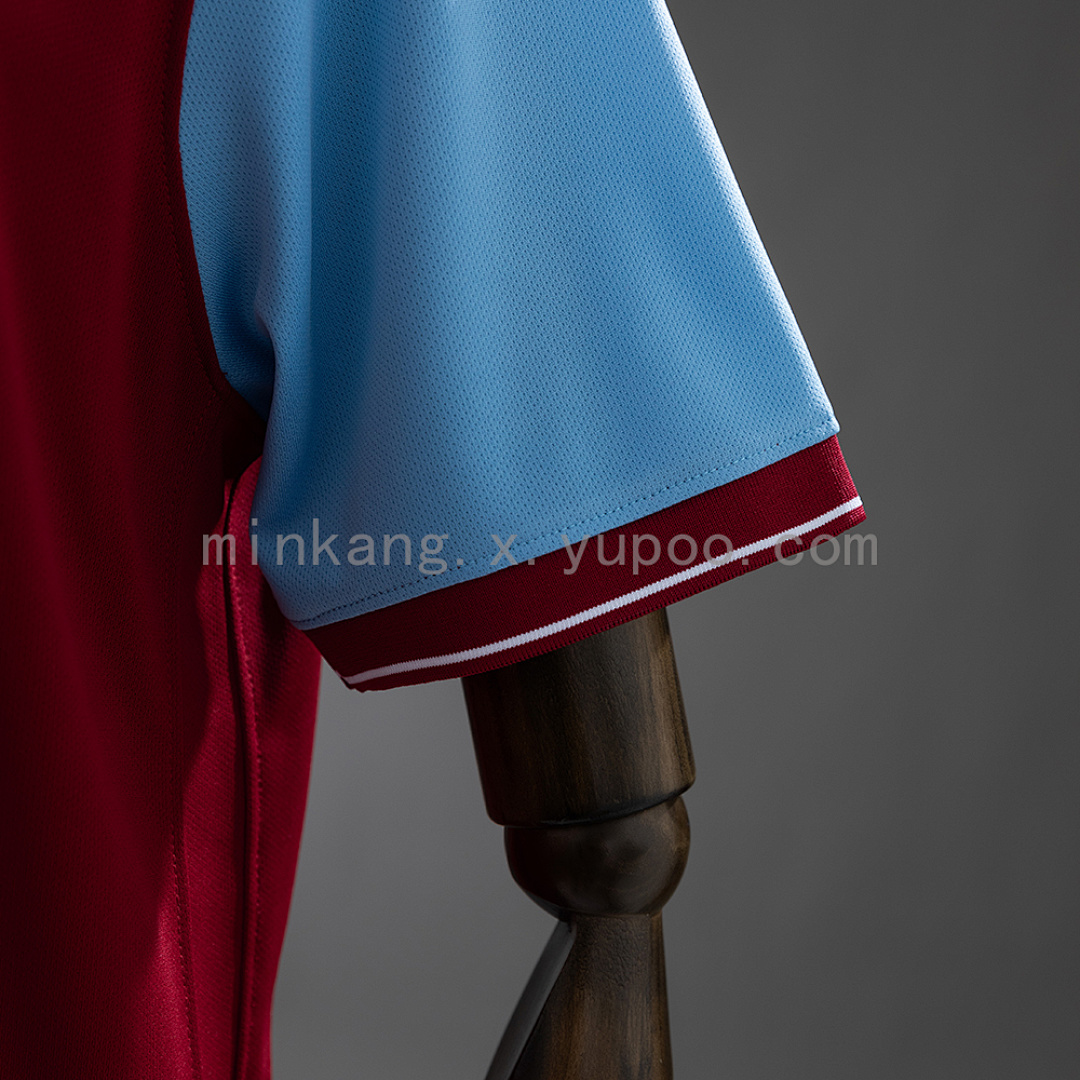 Aston Villa 09/10 Home Retro Jersey S-XXL 6
