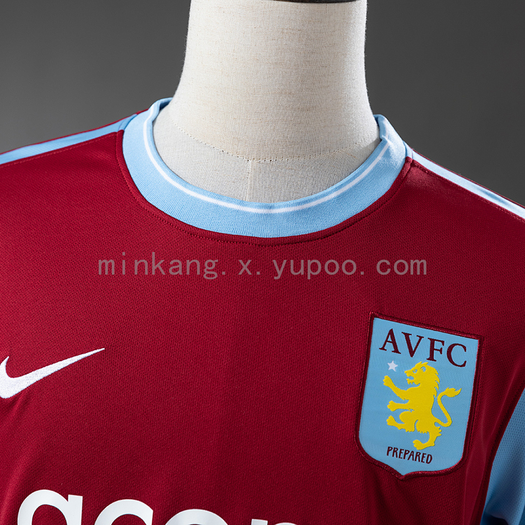 Aston Villa 09/10 Home Retro Jersey S-XXL 10