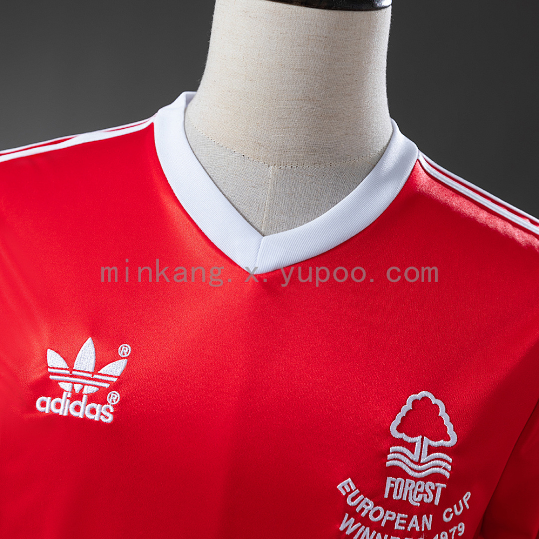 Nottingham Forest 77/80 Home Retro Jersey S-XXL 7