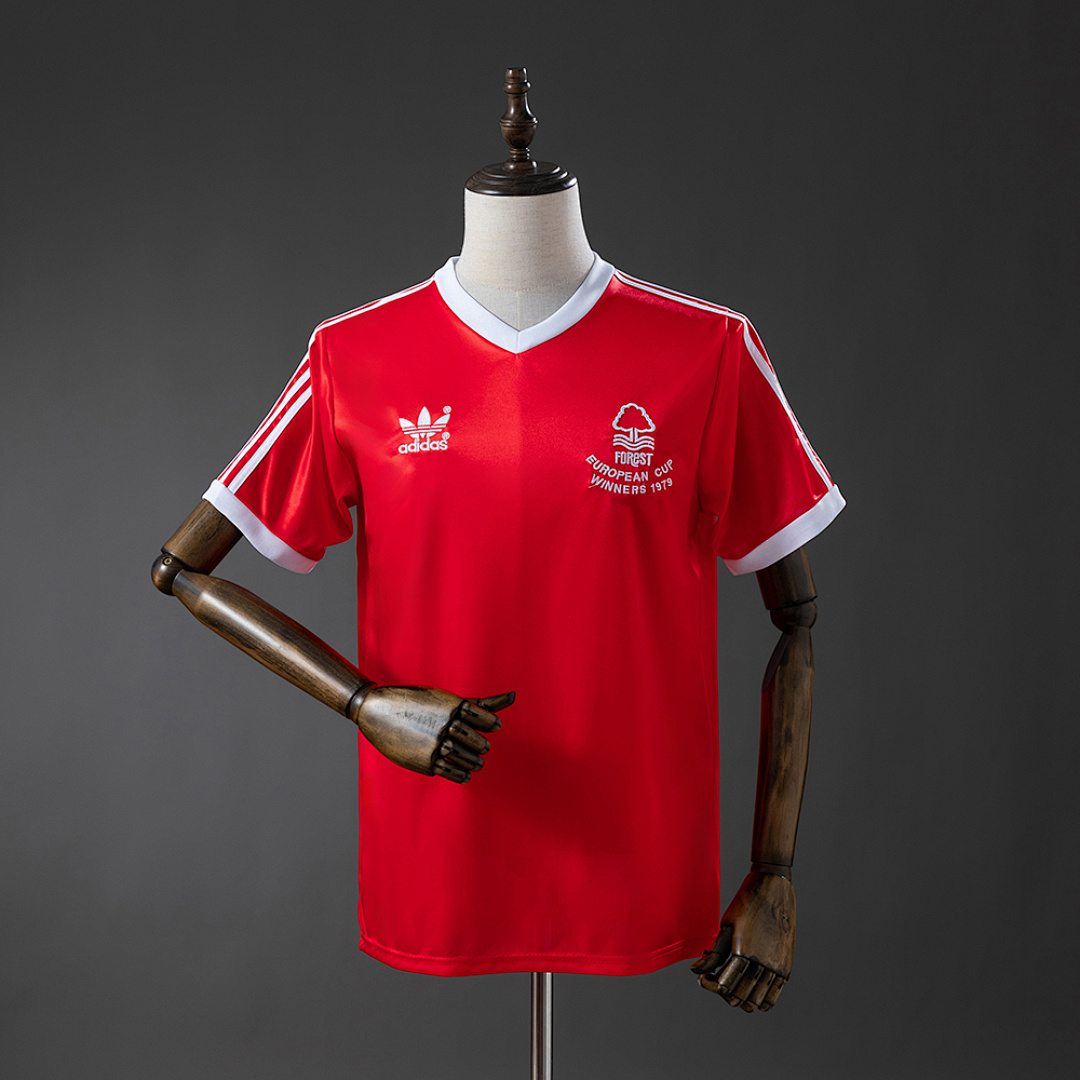 Nottingham Forest 77/80 Home Retro Jersey S-XXL