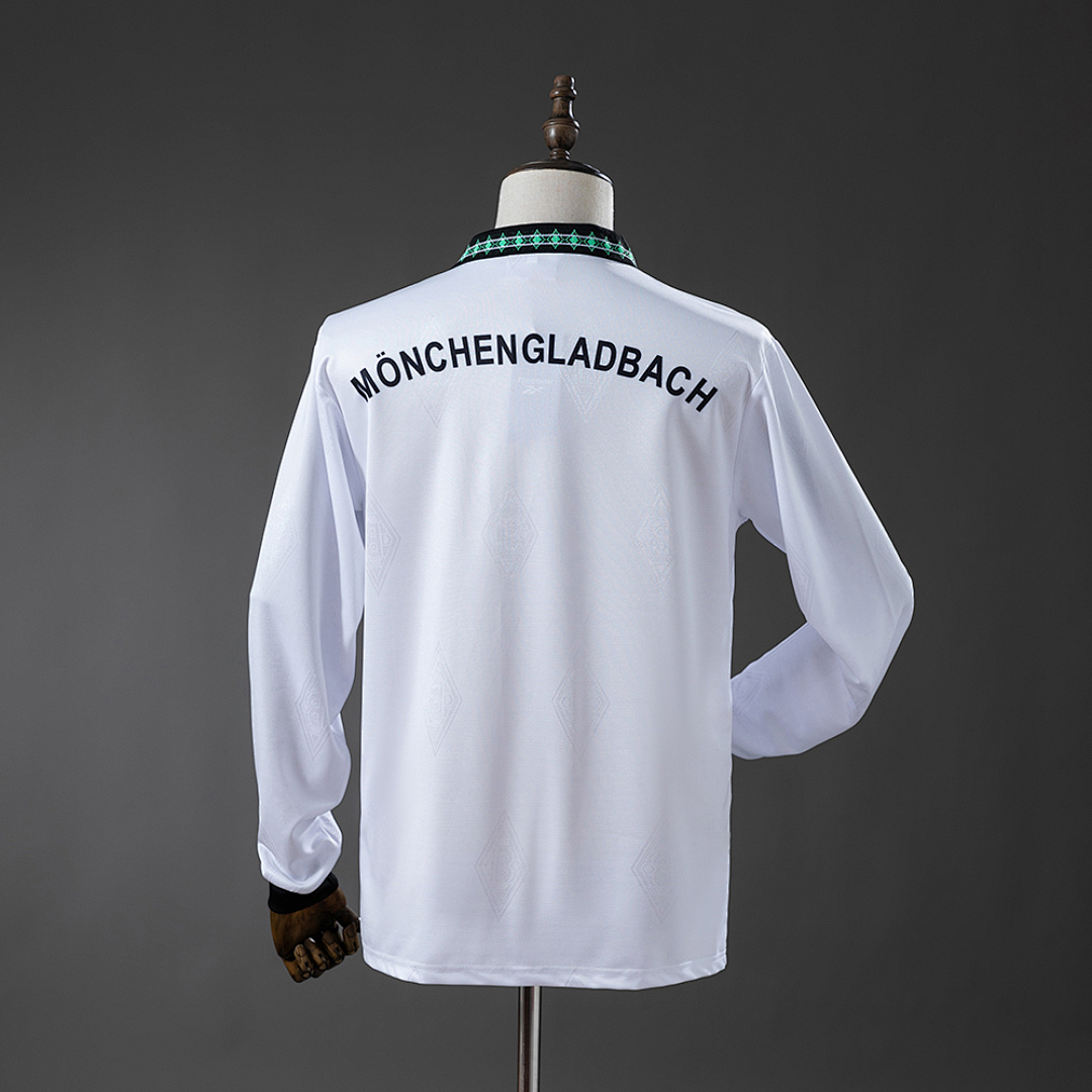 Borussia Monchengladbach 95/96 Home Long-Sleeve Retro Jersey S-XXL 2