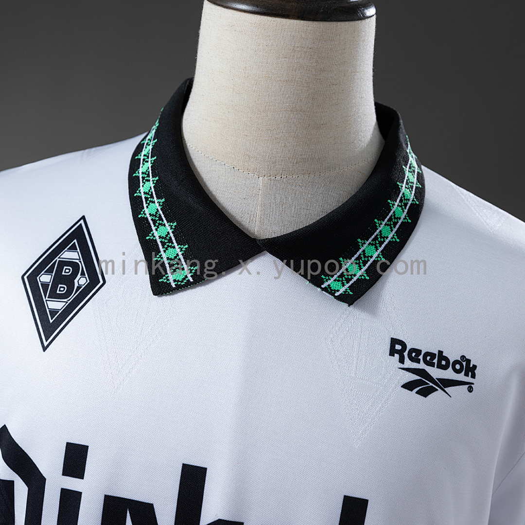 Borussia Monchengladbach 95/96 Home Long-Sleeve Retro Jersey S-XXL 8