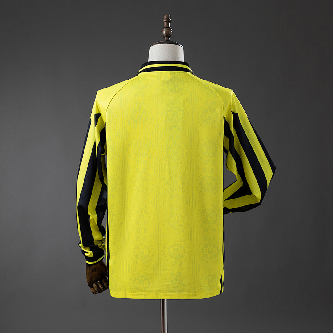 Dortmund 96/97 Home Long-Sleeve Retro Jersey S-XXL 2