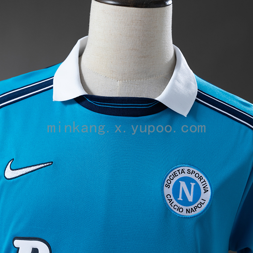Napoli 98/99 Home Long-Sleeve Retro Jersey S-XXL 11