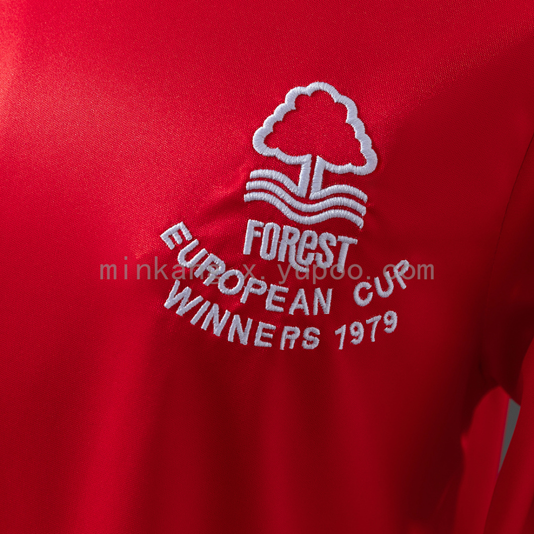 Nottingham Forest 77/80 Home Long-Sleeve Retro Jersey S-XXL 6