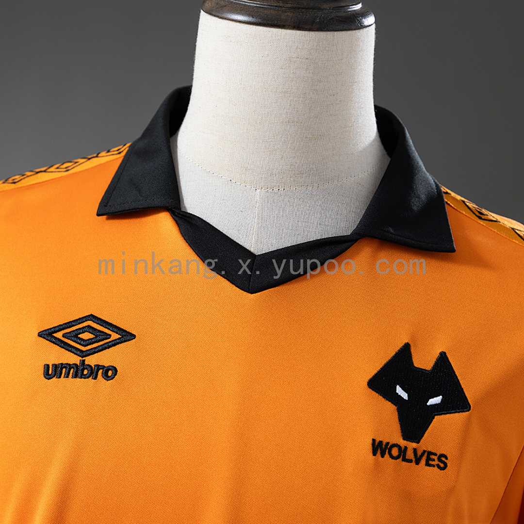 Wolves 80/81 Home Long-Sleeve Retro Jersey S-XXL 7