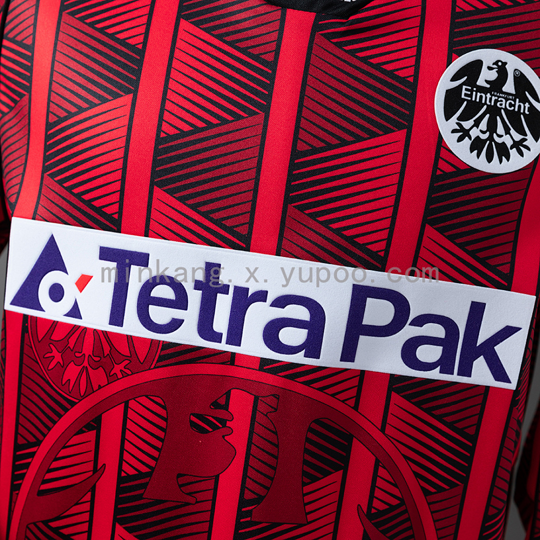 Frankfurt 95/96 Home Long-Sleeve Retro Jersey S-XXL 6