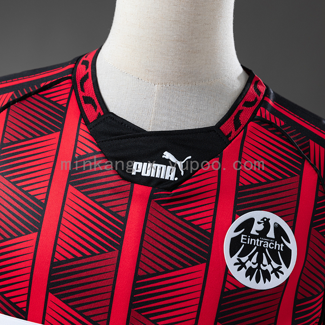 Frankfurt 95/96 Home Long-Sleeve Retro Jersey S-XXL 7