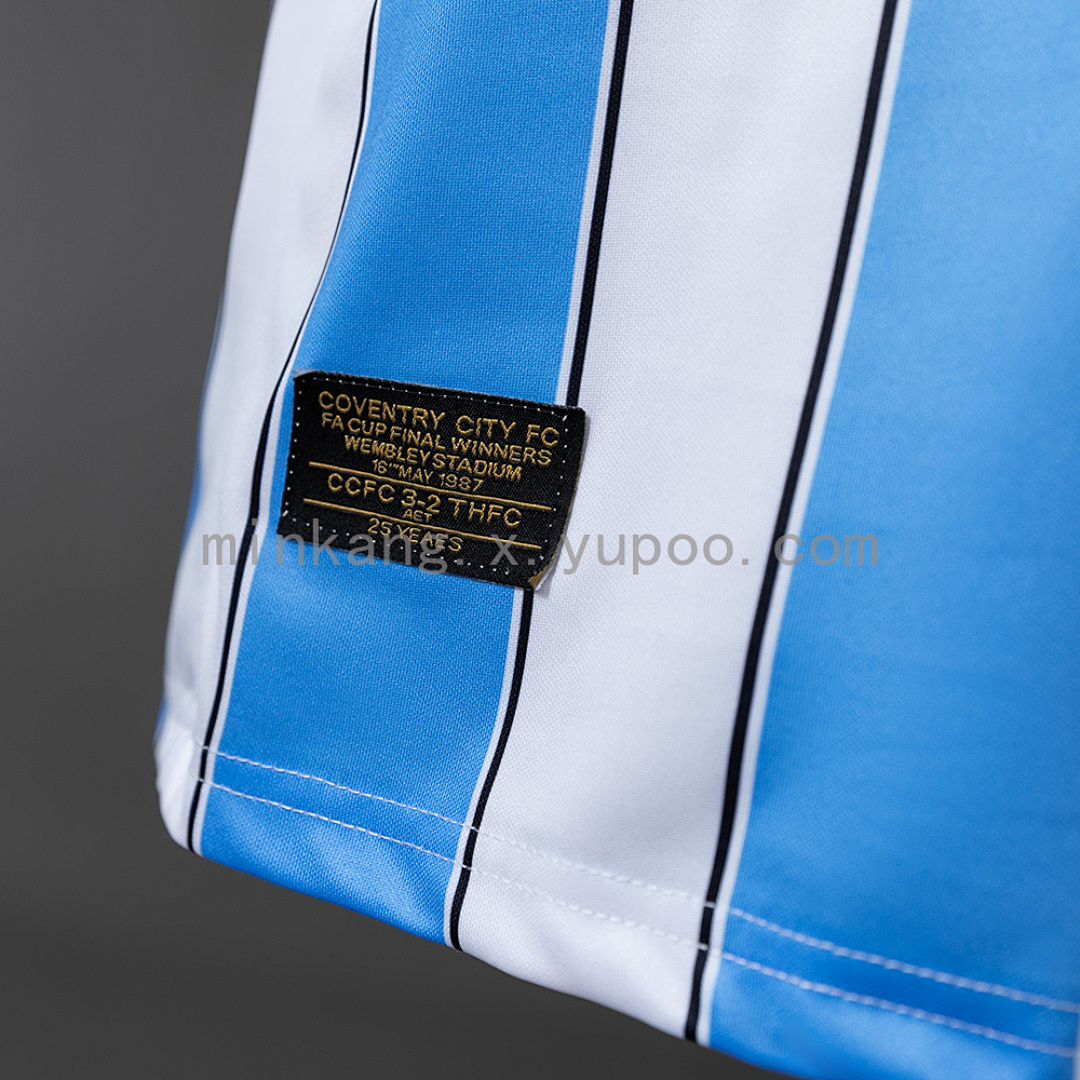 Coventry City 11/12 25th Anniversary Edition Home Retro Jersey S-XXL 4
