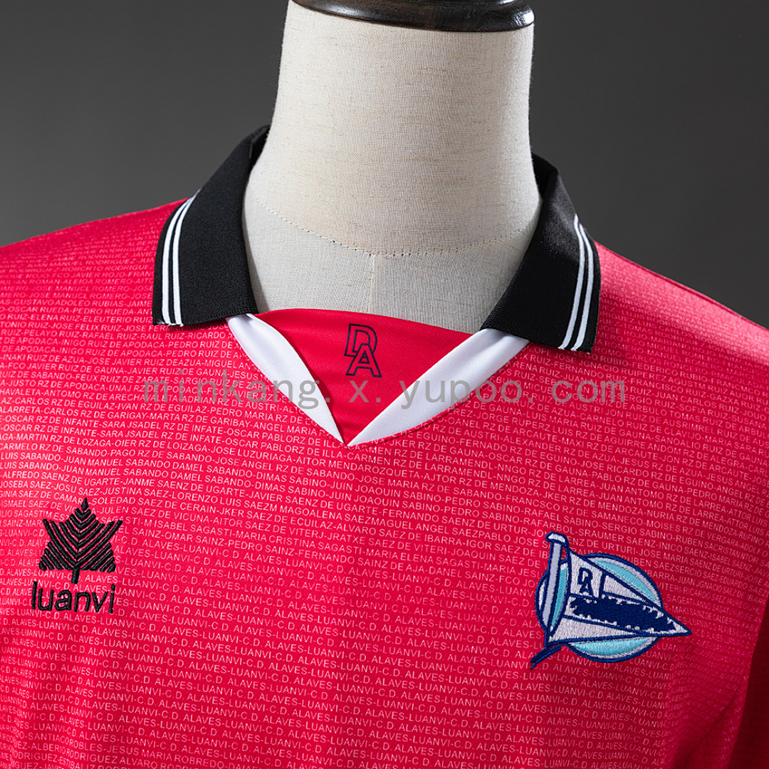 Deportivo Alavés 00/01 UEFA Cup Away Retro Jersey S-XXL 8