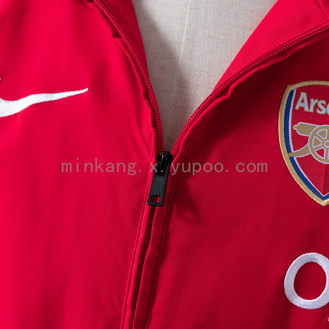 Arsenal 04/05 Windbreaker - Red S-XXL 7