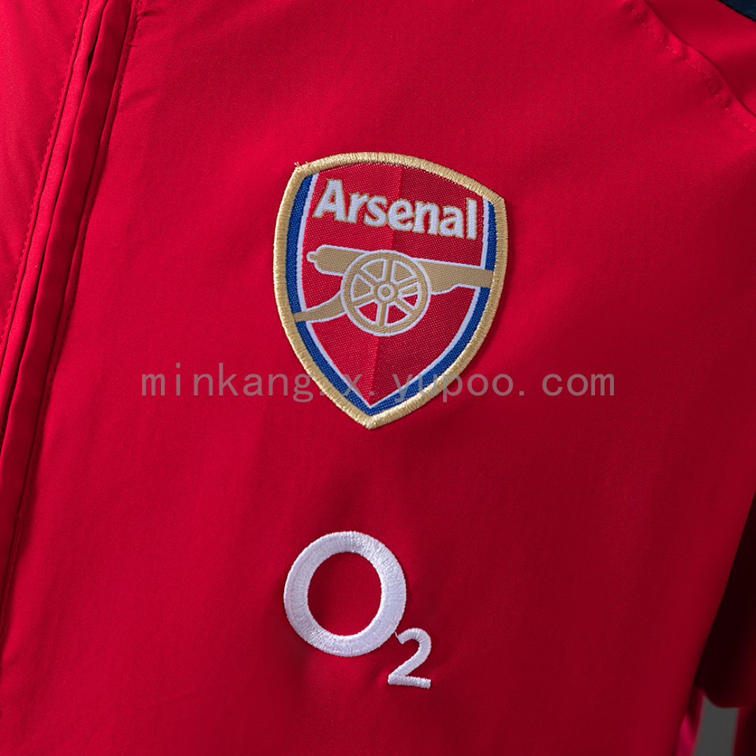 Arsenal 04/05 Windbreaker - Red S-XXL 9
