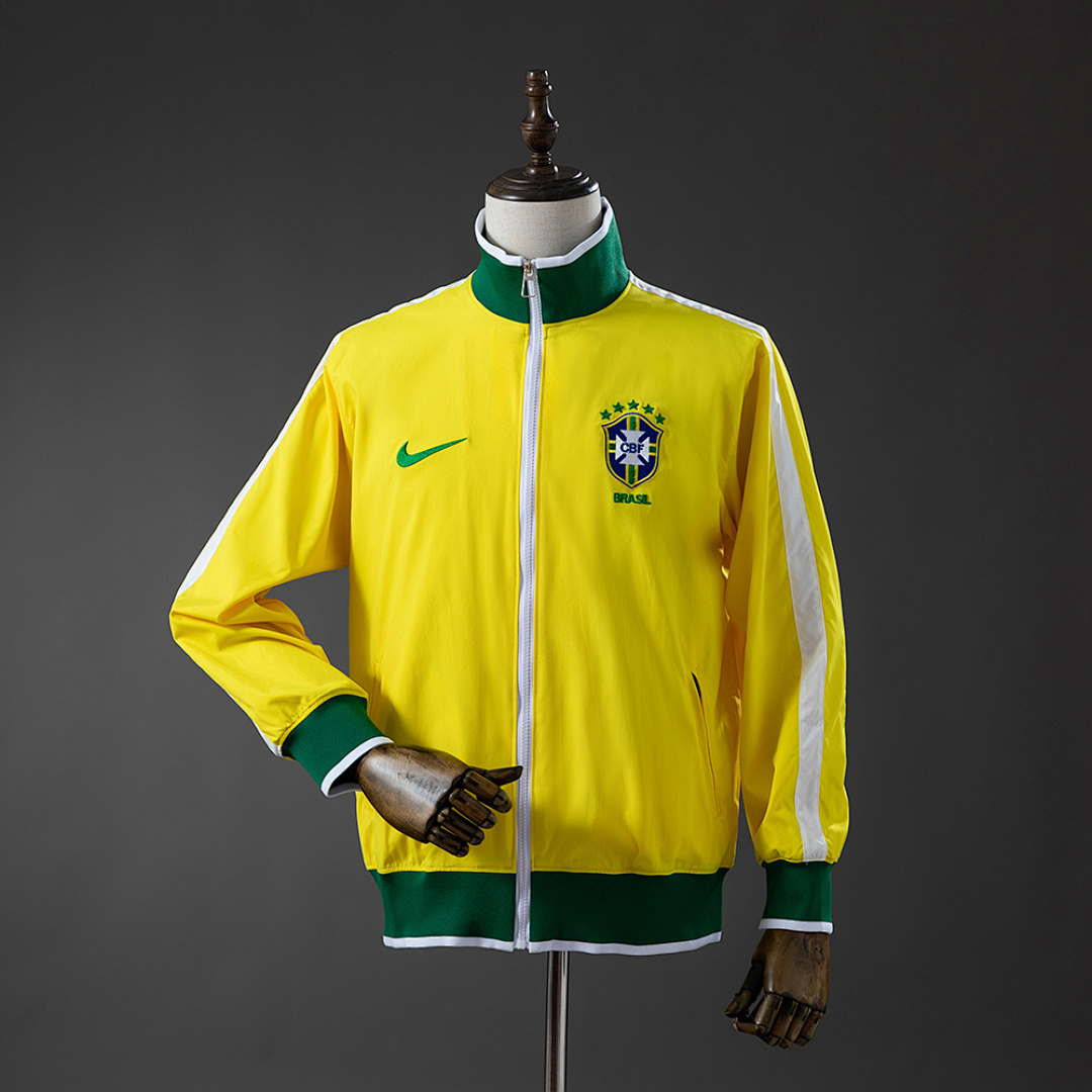 Brazil 10/11 Windbreaker - Yellow S-XXL 2