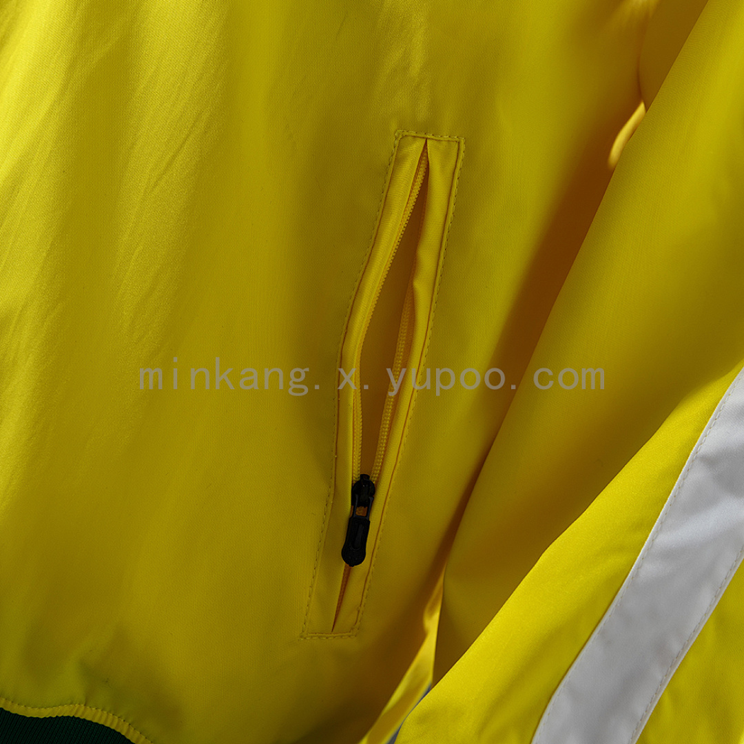 Brazil 10/11 Windbreaker - Yellow S-XXL 4