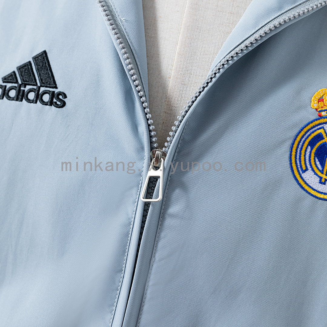 Real Madrid 04/05 Windbreaker - BlackGrey S-XXL 7