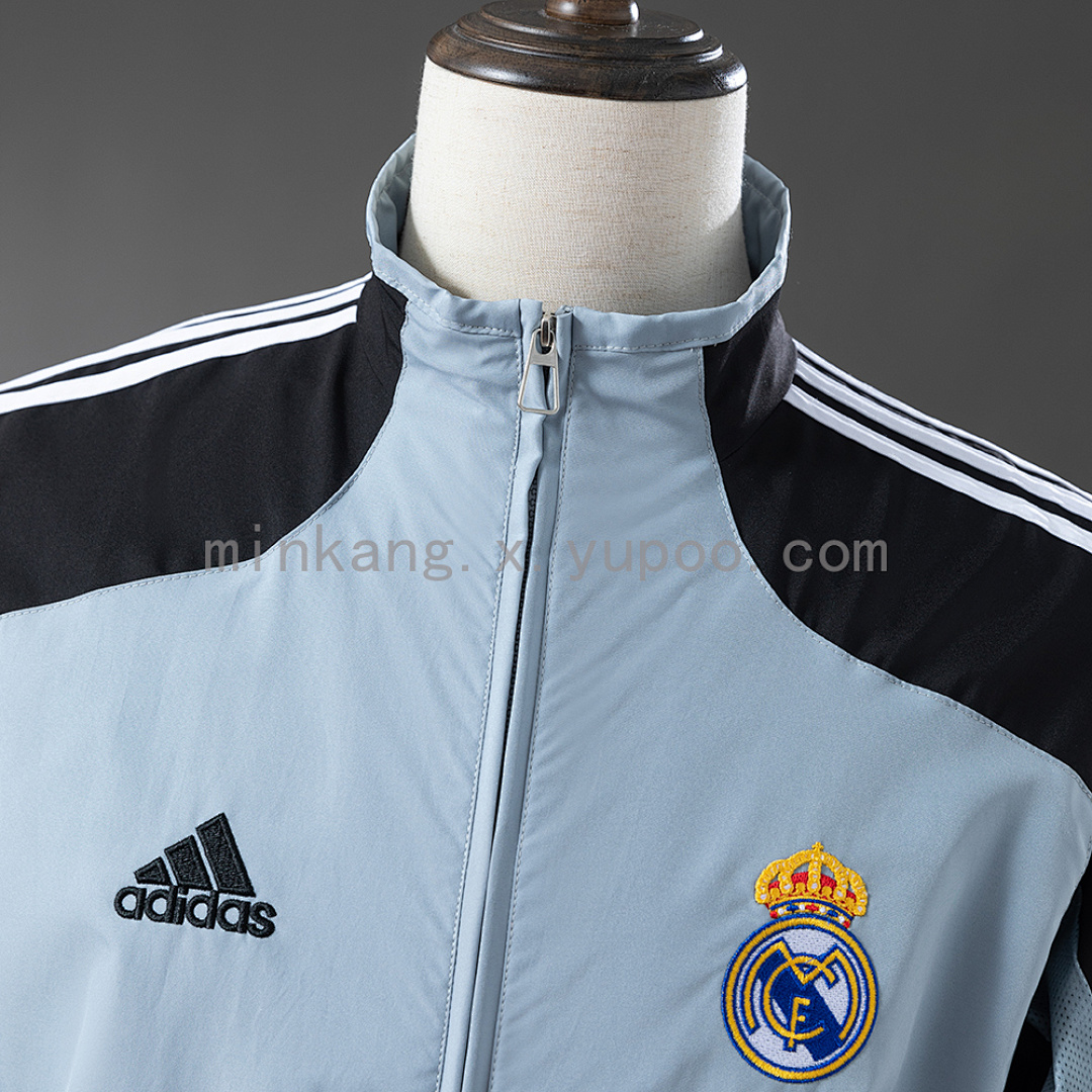 Real Madrid 04/05 Windbreaker - BlackGrey S-XXL 10