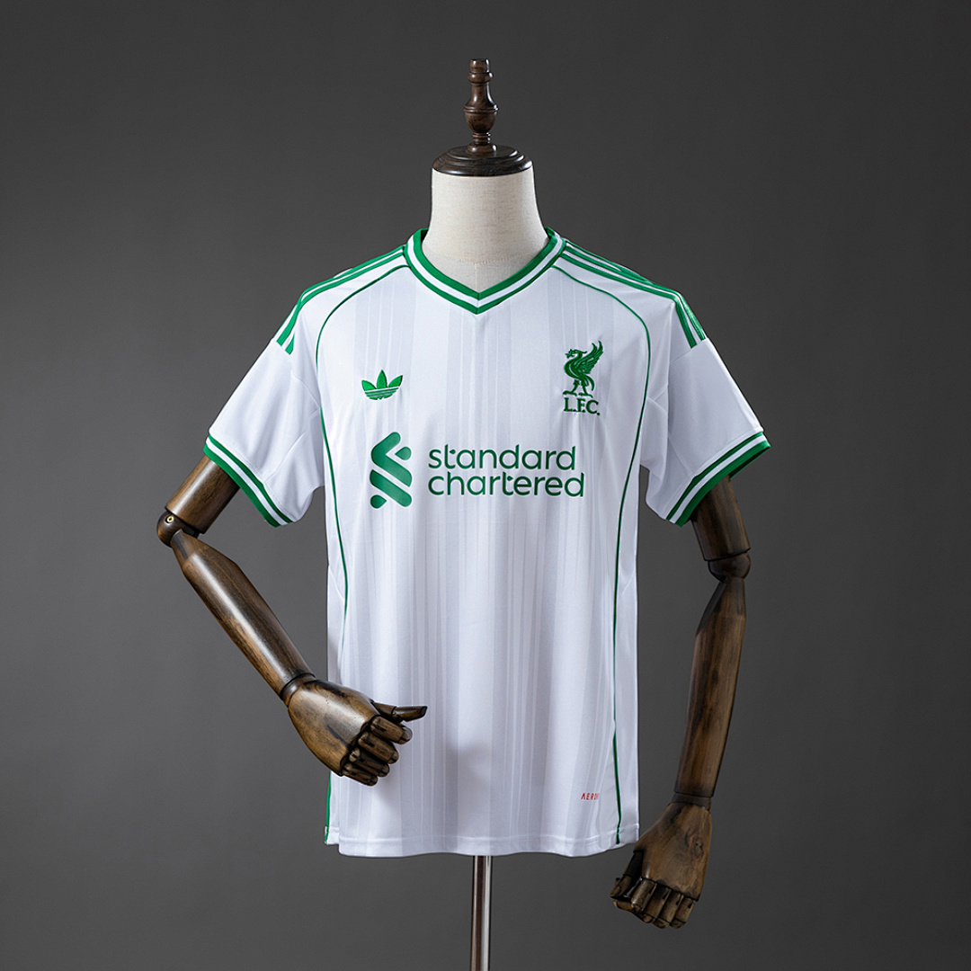 LFC 25/26 Training—White Jersey S-XXL 2
