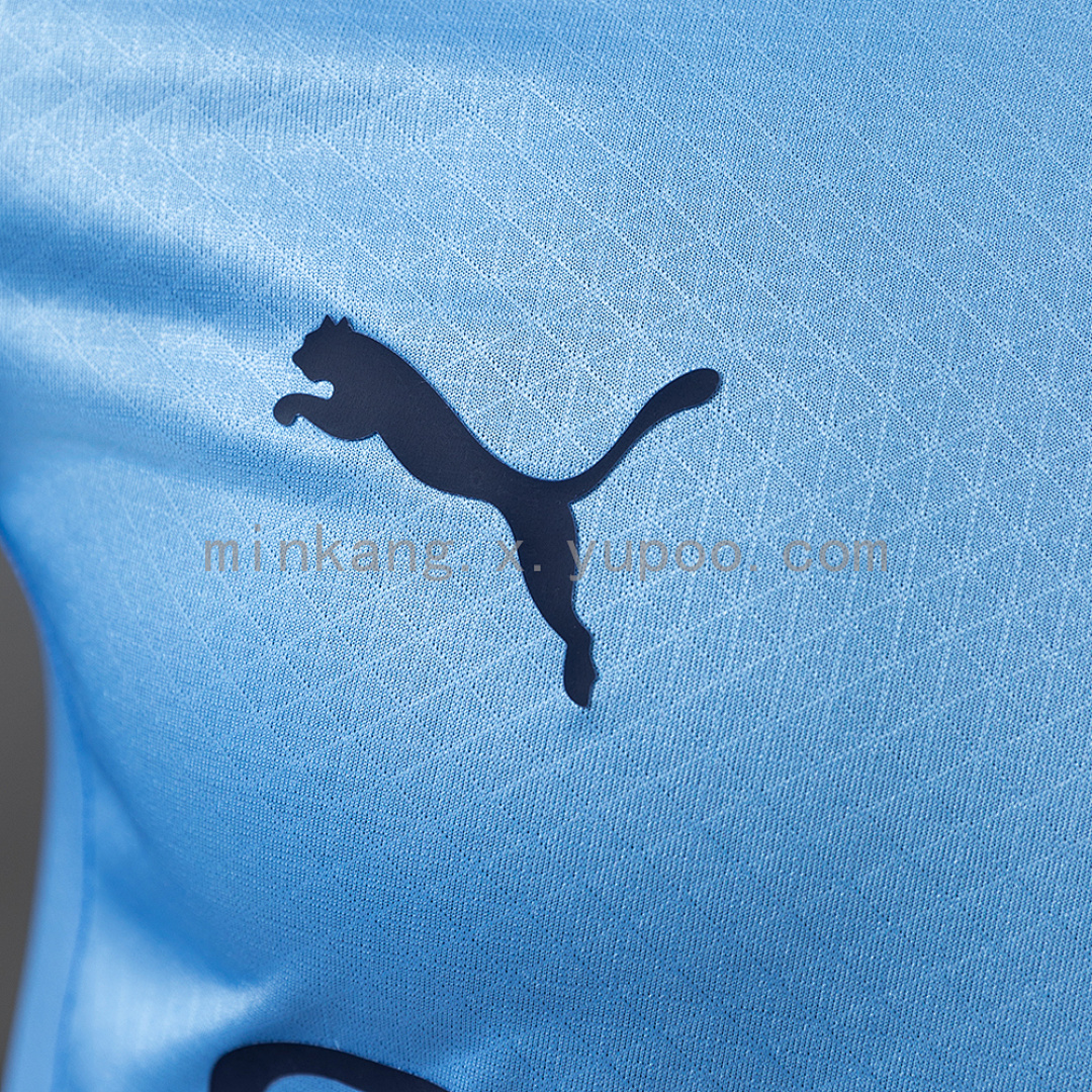 Manchester City 25/26 Home Long-Sleeve Player Version Jerseys S-3XL 8