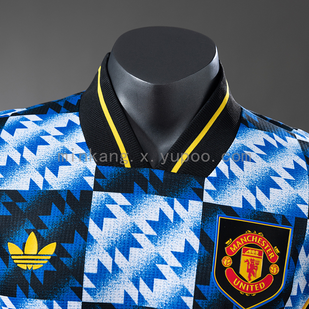 M-U 25/26 Blue Player Version Jersey S-XXL 8