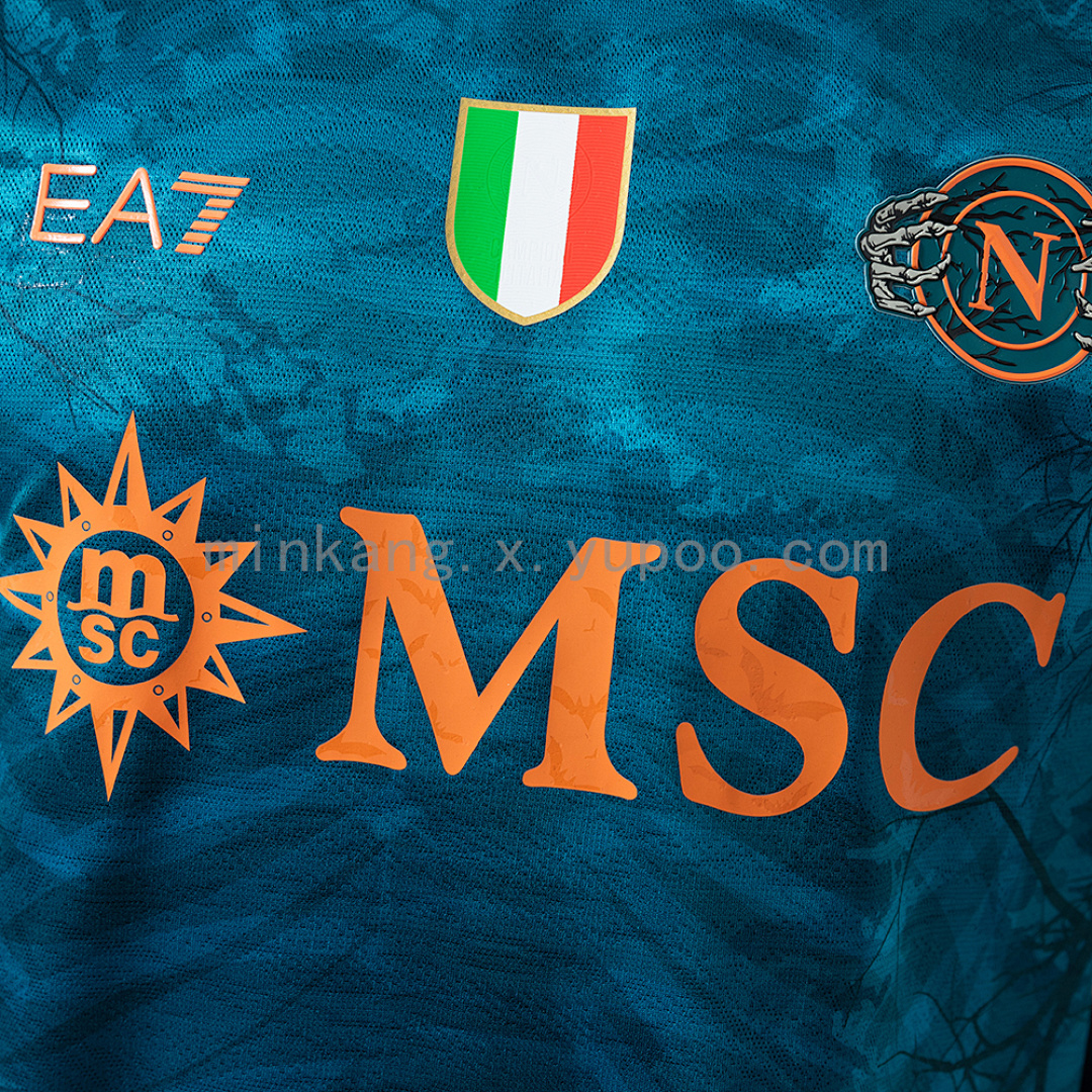 Napoli 25/26 Halloween - Blue Player Version Jersey S-XXL 11