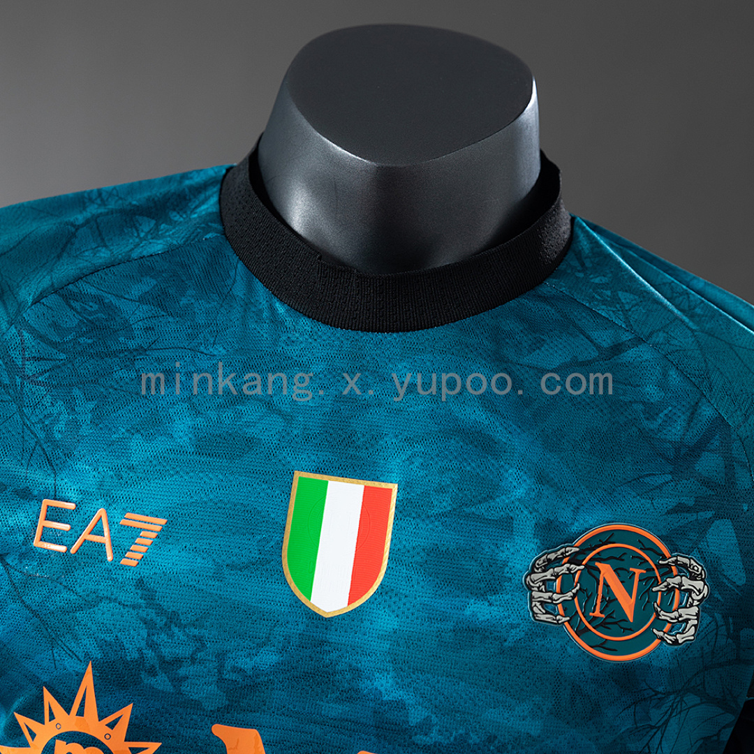 Napoli 25/26 Halloween - Blue Player Version Jersey S-XXL 12