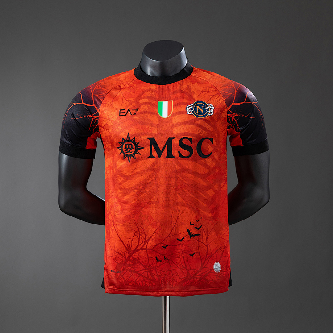 Napoli 25/26 Halloween - Orange Player Version Jersey S-XXL 2