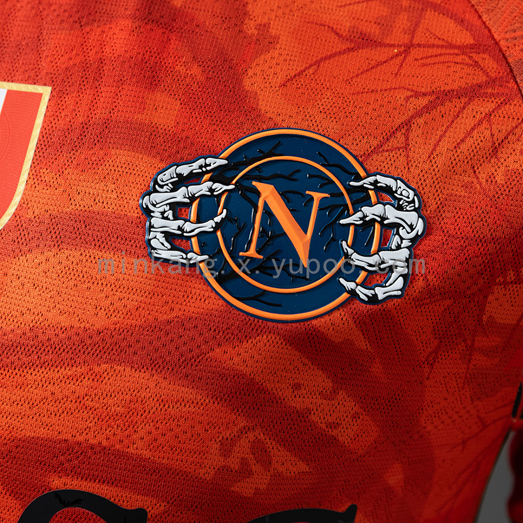 Napoli 25/26 Halloween - Orange Player Version Jersey S-XXL 9
