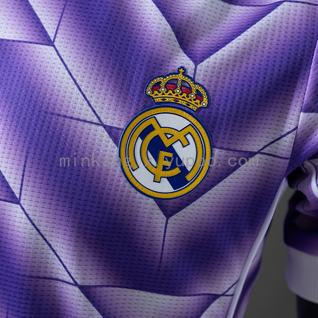 Real Madrid 25/26 Purple Player Version Jersey S-XXL 7
