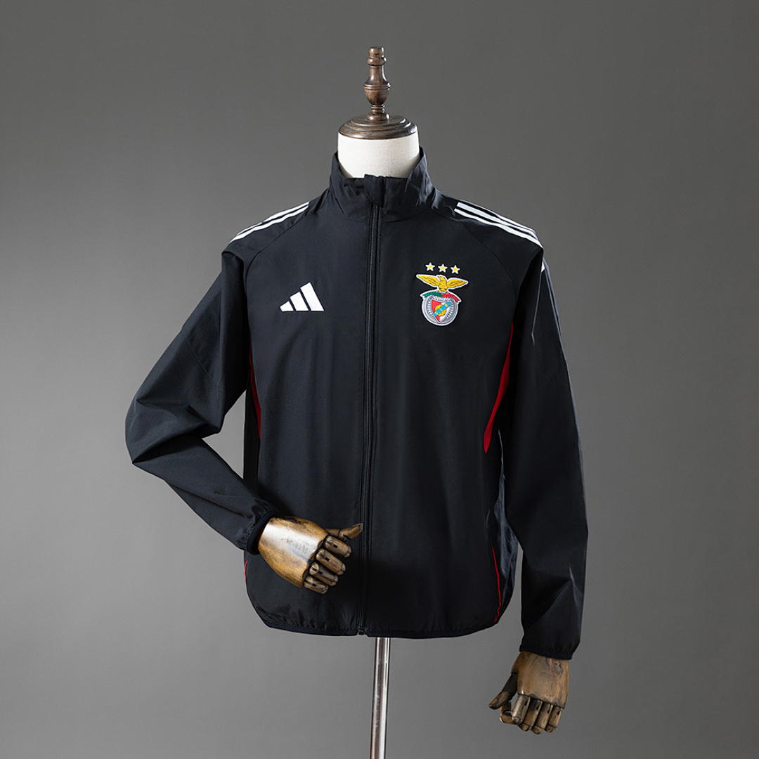Benfica 25/26 Windbreaker - Black S-XXL 2